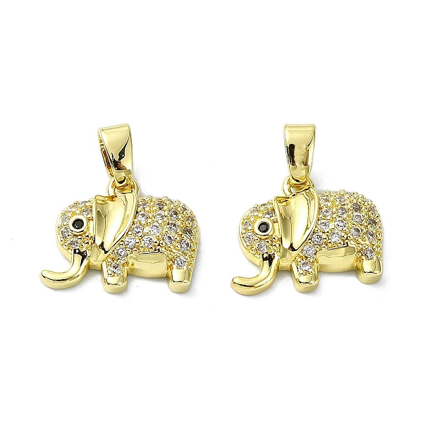 PandaHall Rack Plating Brass Micro Pave Clear Cubic Zirconia Pendants, Long-Lasting Plated, Lead Free & Cadmium Free, Elephant, Real 18K...
PandaHall Rack Plating Brass Micro Pave Clear Cubic Zirconia Pendants, Long-Lasting Plated, Lead Free & Cadmium Free, Elephant, Real 18K...