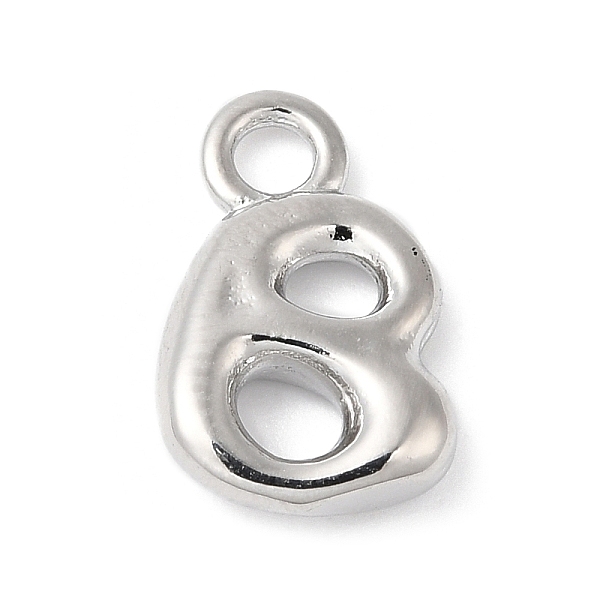 PandaHall Brass Charms, Real Platinum Plated, Letter B, 13.5x8.5x2.5mm, hole: 2.5mm Brass Letter B
PandaHall Brass Charms, Real Platinum Plated, Letter B, 13.5x8.5x2.5mm, hole: 2.5mm Brass Letter B