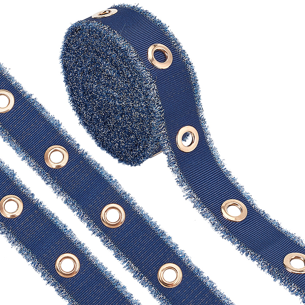 PandaHall BENECREAT 5 Yards Cotton Grommet Eyelet Twill Tape Trim, Gold Alloy Eyelets, 1inch Wide Round Polyester Braided Ribbons for Sewing...
PandaHall BENECREAT 5 Yards Cotton Grommet Eyelet Twill Tape Trim, Gold Alloy Eyelets, 1inch Wide Round Polyester Braided Ribbons for Sewing...