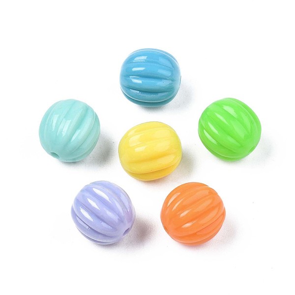 PandaHall Opaque Acrylic Beads, Corrugated Round, Mixed Color, 10mm, Hole: 1.5mm, about 930pcs/500g Acrylic Round Multicolor
PandaHall Opaque Acrylic Beads, Corrugated Round, Mixed Color, 10mm, Hole: 1.5mm, about 930pcs/500g Acrylic Round Multicolor