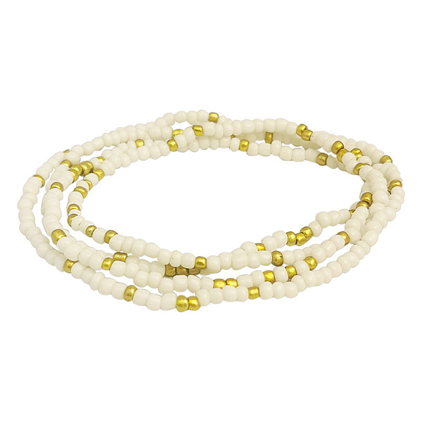 PandaHall Colorful Multilayered Beaded Beach Chain for Women's Bohemian Summer Style, Beige, size 1 Seed Beads Yellow
PandaHall Colorful Multilayered Beaded Beach Chain for Women's Bohemian Summer Style, Beige, size 1 Seed Beads Yellow