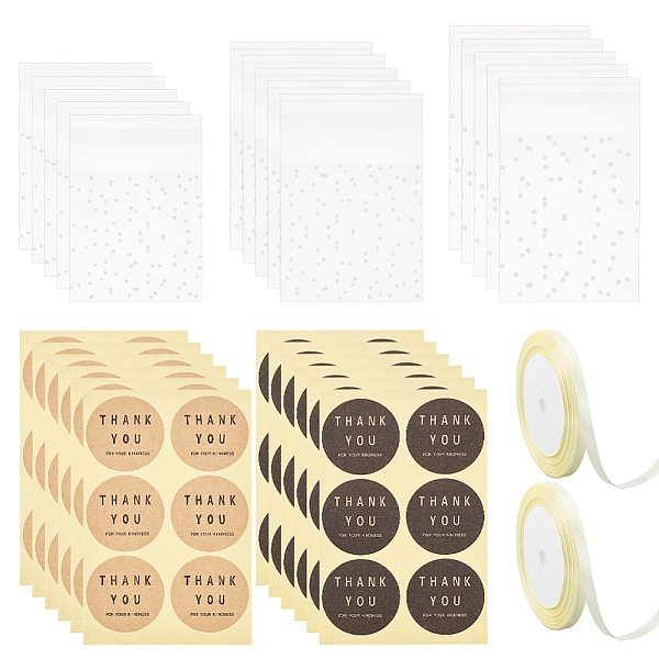 PandaHall BENECREAT Dot Round Thank You Self-Adhesive Paper Gift Tag Stickers, with Rectangle Frosted Plastic Cellophane Bags, Polyester..., Multicolor
PandaHall BENECREAT Dot Round Thank You Self-Adhesive Paper Gift Tag Stickers, with Rectangle Frosted Plastic Cellophane Bags, Polyester..., Multicolor