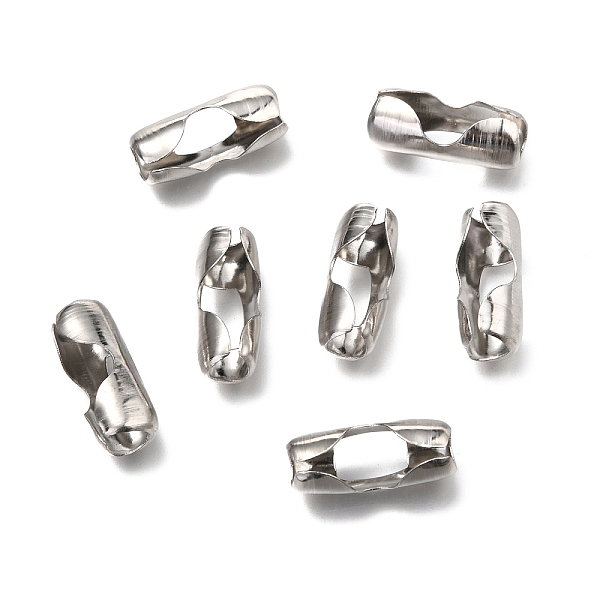 PandaHall Stainless Steel Ball Chain Connectors, Stainless Steel Color, 30x11mm, Hole: 6x7mm, Fit for 10mm ball chain Stainless Steel
PandaHall Stainless Steel Ball Chain Connectors, Stainless Steel Color, 30x11mm, Hole: 6x7mm, Fit for 10mm ball chain Stainless Steel