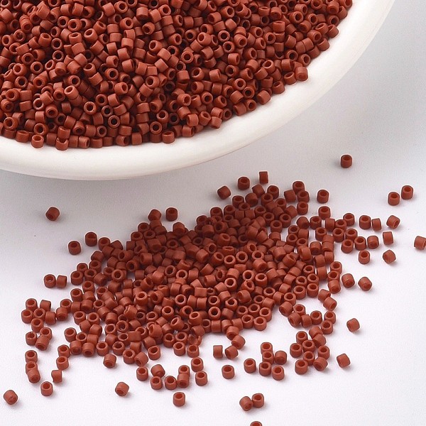 PandaHall MIYUKI Delica Beads, Cylinder, Japanese Seed Beads, 11/0, (DB2288) Matte Opaque Glazed Sienna, 1.3x1.6mm, Hole: 0.8mm, about..., Brown
PandaHall MIYUKI Delica Beads, Cylinder, Japanese Seed Beads, 11/0, (DB2288) Matte Opaque Glazed Sienna, 1.3x1.6mm, Hole: 0.8mm, about..., Brown