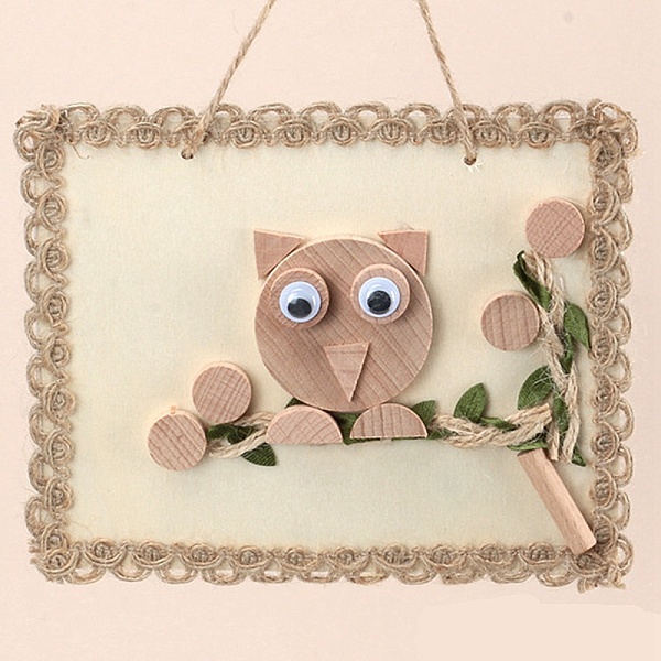 PandaHall DIY Owl Painting Handmade Materials Package for Parent-Child, including Unfished Wood Cabochons, Picture Frame, Rope and Cotton..., Orange
PandaHall DIY Owl Painting Handmade Materials Package for Parent-Child, including Unfished Wood Cabochons, Picture Frame, Rope and Cotton..., Orange