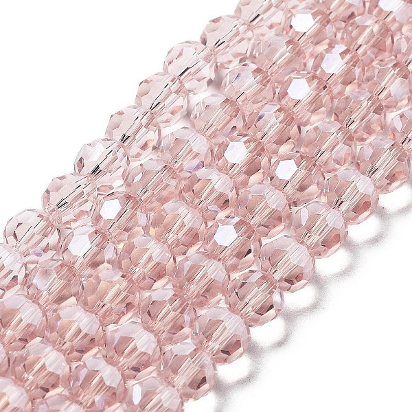 PandaHall Electroplate Transparent Glass Beads Strands, Faceted(32 Facets), Round, Pearl Luster Plated, Misty Rose, 8mm, Hole: 1mm, about...
PandaHall Electroplate Transparent Glass Beads Strands, Faceted(32 Facets), Round, Pearl Luster Plated, Misty Rose, 8mm, Hole: 1mm, about...