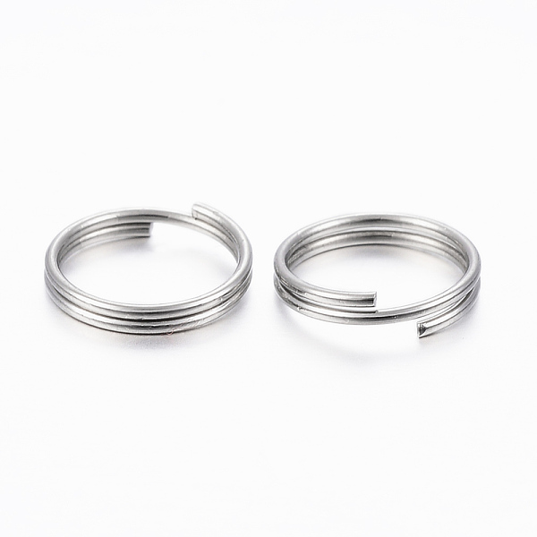 PandaHall 304 Stainless Steel Split Rings, Double Loops Jump Rings, Stainless Steel Color, 8x1mm, about 7mm inner diameter 304 Stainless...
PandaHall 304 Stainless Steel Split Rings, Double Loops Jump Rings, Stainless Steel Color, 8x1mm, about 7mm inner diameter 304 Stainless...