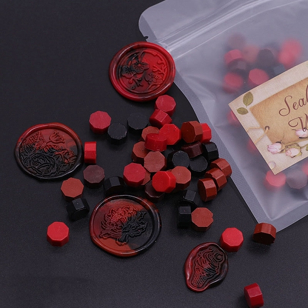 PandaHall Sealing Wax Particles, for Retro Seal Stamp, Octagon, Dark Red, 9mm, about 100pcs/bag Wax Octagon
PandaHall Sealing Wax Particles, for Retro Seal Stamp, Octagon, Dark Red, 9mm, about 100pcs/bag Wax Octagon