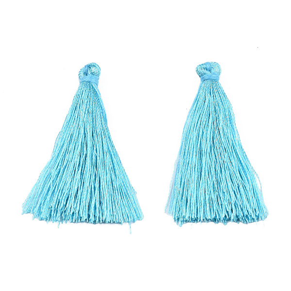 PandaHall Polyester Tassel Pendant Decorations, Light Sky Blue, 42~45mm Polyester Blue
PandaHall Polyester Tassel Pendant Decorations, Light Sky Blue, 42~45mm Polyester Blue