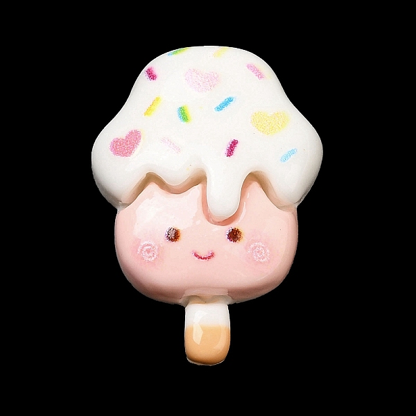 PandaHall Cartoon Opaque Resin Cabochons, for Jewelry Making, Ice Cream, 27x19x10mm Resin Ice Cream
PandaHall Cartoon Opaque Resin Cabochons, for Jewelry Making, Ice Cream, 27x19x10mm Resin Ice Cream