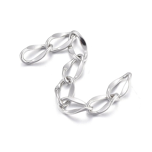 PandaHall 304 Stainless Steel Chain Extender, Stainless Steel Color, 29x2.5mm 304 Stainless Steel
PandaHall 304 Stainless Steel Chain Extender, Stainless Steel Color, 29x2.5mm 304 Stainless Steel