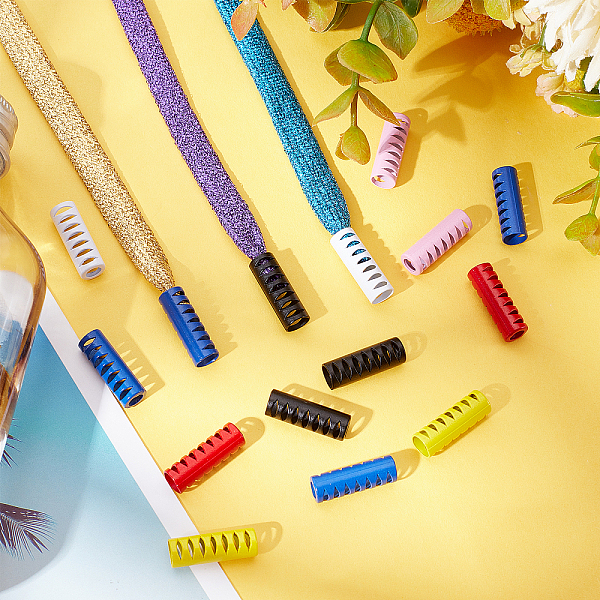 PandaHall CHGCRAFT 60Pcs 6 Colors Alloy Cord Ends, End Caps, Column, Mixed Color, 20x6.5mm, Hole: 4mm and 6mm, 10pcs/color Alloy Multicolor
PandaHall CHGCRAFT 60Pcs 6 Colors Alloy Cord Ends, End Caps, Column, Mixed Color, 20x6.5mm, Hole: 4mm and 6mm, 10pcs/color Alloy Multicolor