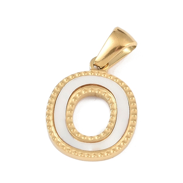PandaHall Natural White Shell Alphabet Pendants, Ion Plating(IP) Real 18K Gold Plated 304 Stainless Steel Charms, Letter O, 17x13.5x1.5mm...
PandaHall Natural White Shell Alphabet Pendants, Ion Plating(IP) Real 18K Gold Plated 304 Stainless Steel Charms, Letter O, 17x13.5x1.5mm...