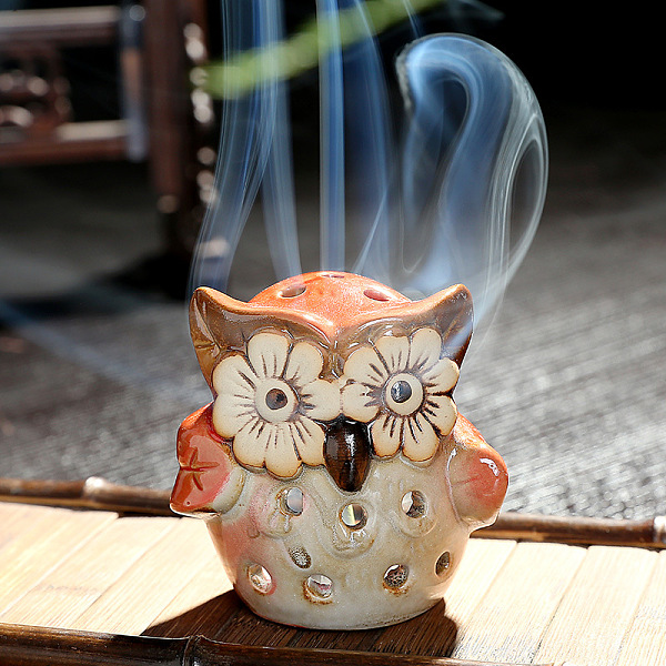 PandaHall Ceramic Candle Holder Oil Burner, Essential Oil Incense Aroma Diffuser, Owl Shape, Sandy Brown, 7.4x7.5cm Porcelain Owl
PandaHall Ceramic Candle Holder Oil Burner, Essential Oil Incense Aroma Diffuser, Owl Shape, Sandy Brown, 7.4x7.5cm Porcelain Owl