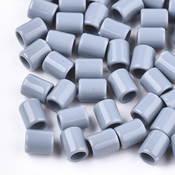 PandaHall Acrylic European Beads, Large Hole Beads, Column, Light Steel Blue, 7x6mm, Hole: 4mm, about 3500pcs/500g Acrylic Column Blue
PandaHall Acrylic European Beads, Large Hole Beads, Column, Light Steel Blue, 7x6mm, Hole: 4mm, about 3500pcs/500g Acrylic Column Blue