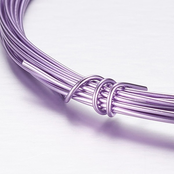 PandaHall Round Aluminum Craft Wire, for Beading Jewelry Craft Making, Medium Purple, 20 Gauge, 0.8mm, 10m/roll(32.8 Feet/roll) Aluminum...
PandaHall Round Aluminum Craft Wire, for Beading Jewelry Craft Making, Medium Purple, 20 Gauge, 0.8mm, 10m/roll(32.8 Feet/roll) Aluminum...