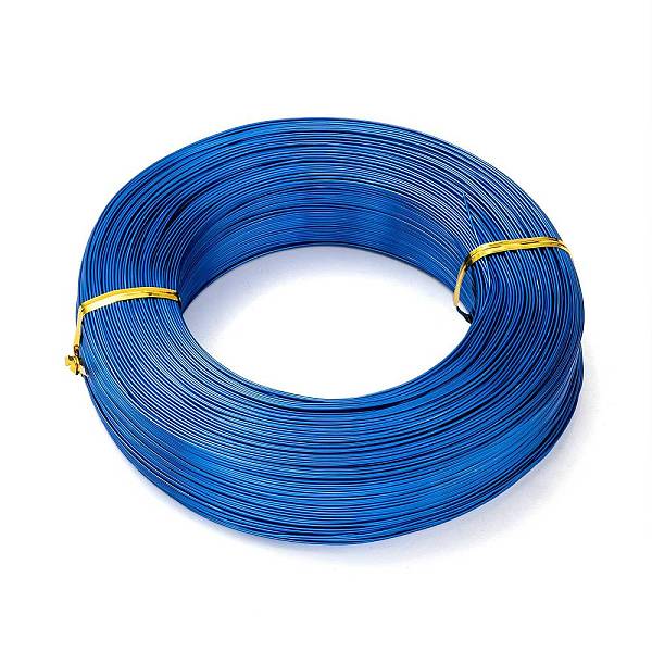 PandaHall Round Aluminum Wire, Flexible Craft Wire, for Beading Jewelry Doll Craft Making, Royal Blue, 20 Gauge, 0.8mm, 300m/500g(984.2...
PandaHall Round Aluminum Wire, Flexible Craft Wire, for Beading Jewelry Doll Craft Making, Royal Blue, 20 Gauge, 0.8mm, 300m/500g(984.2...