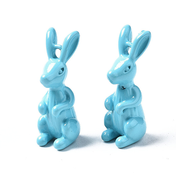 PandaHall Spray Painted Brass Pendants, Rabbit, Cornflower Blue, 19.5x8x8mm, Hole: 1.5mm Brass Rabbit
PandaHall Spray Painted Brass Pendants, Rabbit, Cornflower Blue, 19.5x8x8mm, Hole: 1.5mm Brass Rabbit
