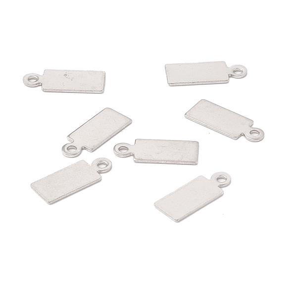 PandaHall 304 Stainless Steel Charms, Rectangle, Stainless Steel Color, 13x5x0.5mm, Hole: 1.2mm 304 Stainless Steel Rectangle
PandaHall 304 Stainless Steel Charms, Rectangle, Stainless Steel Color, 13x5x0.5mm, Hole: 1.2mm 304 Stainless Steel Rectangle