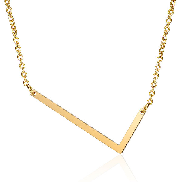 PandaHall 201 Stainless Steel Initial Pendants Necklaces, with Cable Chains, Letter, Letter.L, 17.3~18.3 inch(44~46.5cm)x1.5mm, LetterL...
PandaHall 201 Stainless Steel Initial Pendants Necklaces, with Cable Chains, Letter, Letter.L, 17.3~18.3 inch(44~46.5cm)x1.5mm, LetterL...