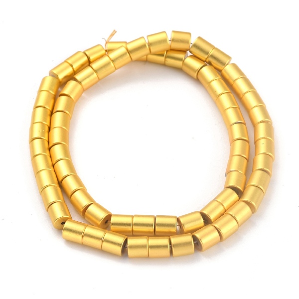 PandaHall Non-magnetic Synthetic Hematite Beads Strands, Galvanic Plating(Color Retention for 1 Year), Column, Golden Plated, 6x6mm, Hole...
PandaHall Non-magnetic Synthetic Hematite Beads Strands, Galvanic Plating(Color Retention for 1 Year), Column, Golden Plated, 6x6mm, Hole...