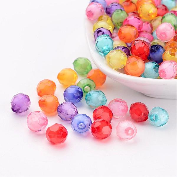 PandaHall Transparent Acrylic Beads, Bead in Bead, Faceted, Round, Mixed Color, 7mm, Hole: 2mm Acrylic Round Multicolor
PandaHall Transparent Acrylic Beads, Bead in Bead, Faceted, Round, Mixed Color, 7mm, Hole: 2mm Acrylic Round Multicolor