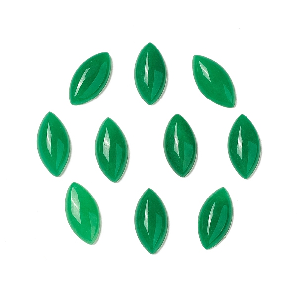 PandaHall Natural Malaysia Jade Cabochons, Dyed, Flat Back Horse Eye, Green, 19.5~20x10x5~5.5mm Malaysia Jade Horse Eye Green
PandaHall Natural Malaysia Jade Cabochons, Dyed, Flat Back Horse Eye, Green, 19.5~20x10x5~5.5mm Malaysia Jade Horse Eye Green