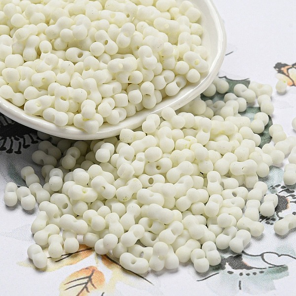 PandaHall Macaron Color Opaque Frosted Glass Seed Beads, Peanut, Light Goldenrod Yellow, 6x3x3mm, Hole: 1.2mm, about 4000pcs/pound Glass...
PandaHall Macaron Color Opaque Frosted Glass Seed Beads, Peanut, Light Goldenrod Yellow, 6x3x3mm, Hole: 1.2mm, about 4000pcs/pound Glass...