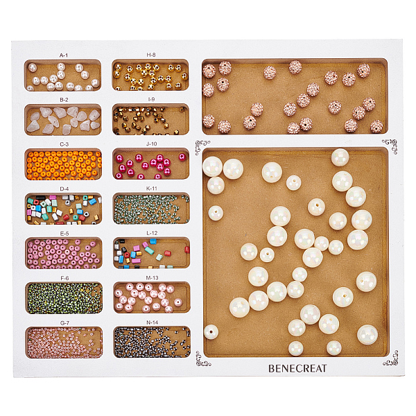 PandaHall Wood Bead Design Board, DIY Beading Jewelry Making Tray, Rectangle, BurlyWood, 26.5x30.5x1.5cm Wood Orange
PandaHall Wood Bead Design Board, DIY Beading Jewelry Making Tray, Rectangle, BurlyWood, 26.5x30.5x1.5cm Wood Orange
