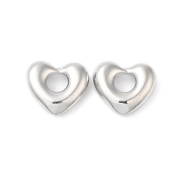 PandaHall Brass Beads, Heart, Real Platinum Plated, 12x13x4mm, Hole: 4.5mm Brass Heart
PandaHall Brass Beads, Heart, Real Platinum Plated, 12x13x4mm, Hole: 4.5mm Brass Heart