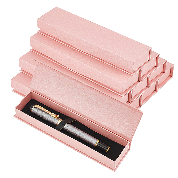 PandaHall Cardboard Pen Cases, Fourtain Pen Box, with Magnetic Closure, Office & School Supplies, Rectangle, Pink, 176x44x23mm, Inner...
PandaHall Cardboard Pen Cases, Fourtain Pen Box, with Magnetic Closure, Office & School Supplies, Rectangle, Pink, 176x44x23mm, Inner...