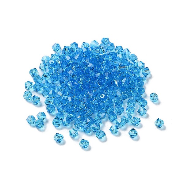 PandaHall Transparent Glass Beads, Bicone, Deep Sky Blue, 4x4x3.5mm, Hole: 1mm, 720pcs/bag Glass Bicone
PandaHall Transparent Glass Beads, Bicone, Deep Sky Blue, 4x4x3.5mm, Hole: 1mm, 720pcs/bag Glass Bicone