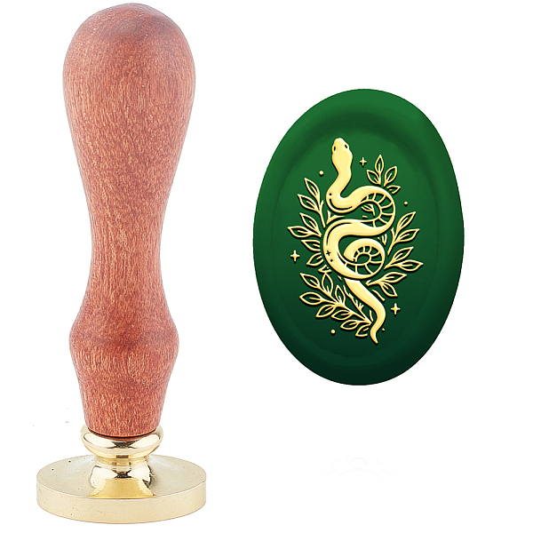 PandaHall CRASPIRE Wax Seal Stamp Snake Sealing Wax Stamps 20×30mm Removable Brass Head Sealing Stamp with Wooden Handle for Card Invitation...
PandaHall CRASPIRE Wax Seal Stamp Snake Sealing Wax Stamps 20×30mm Removable Brass Head Sealing Stamp with Wooden Handle for Card Invitation...
