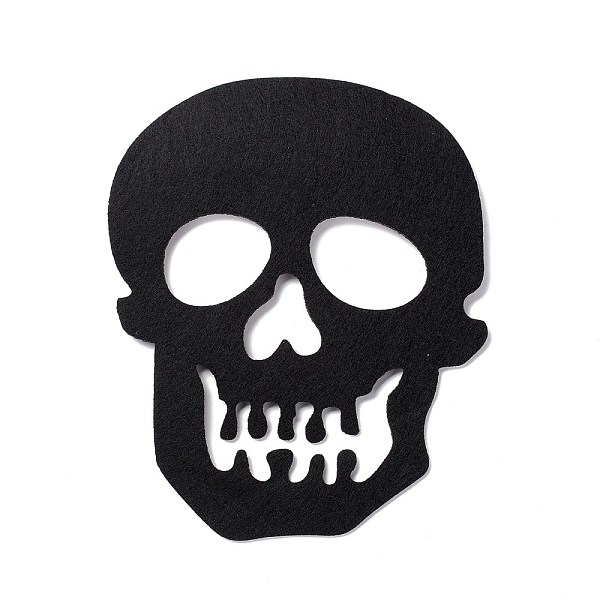 PandaHall Wool Felt Skull Party Decorations, Halloween Themed Display Decorations, for Decorative Tree, Banner, Garland, Black, 200x160x2mm...
PandaHall Wool Felt Skull Party Decorations, Halloween Themed Display Decorations, for Decorative Tree, Banner, Garland, Black, 200x160x2mm...