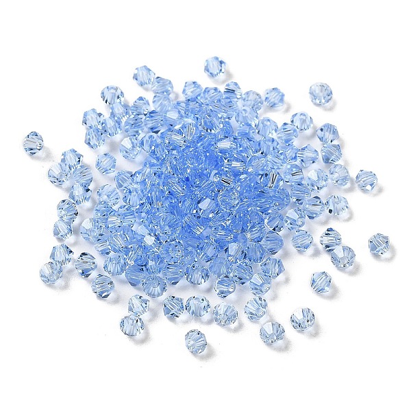 PandaHall Transparent Glass Beads, Faceted, Bicone, Cornflower Blue, 3.5x3.5x3mm, Hole: 0.8mm, 720pcs/bag. Glass Bicone
PandaHall Transparent Glass Beads, Faceted, Bicone, Cornflower Blue, 3.5x3.5x3mm, Hole: 0.8mm, 720pcs/bag. Glass Bicone