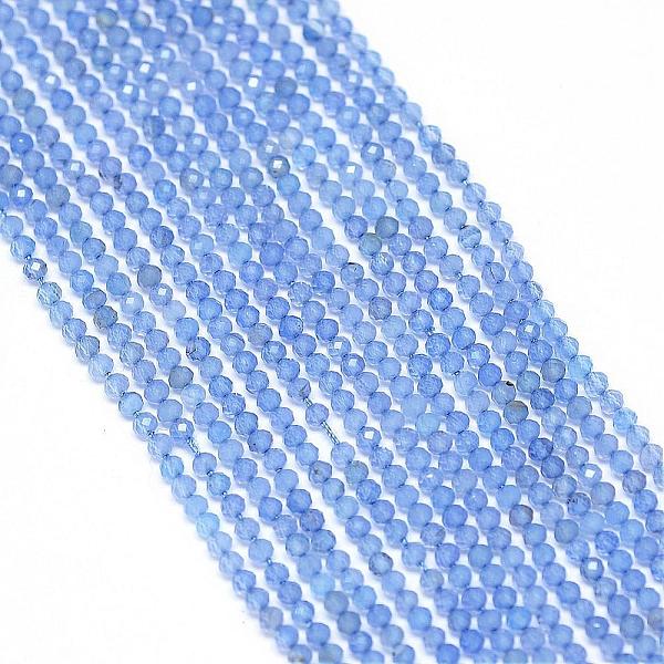 PandaHall Natural Blue Chalcedony Bead Strands, Faceted, Dyed, Round, 2mm, Hole: 0.5mm, about 170~180pcs/strand, 12.9 inch~13.3 inch...
PandaHall Natural Blue Chalcedony Bead Strands, Faceted, Dyed, Round, 2mm, Hole: 0.5mm, about 170~180pcs/strand, 12.9 inch~13.3 inch...