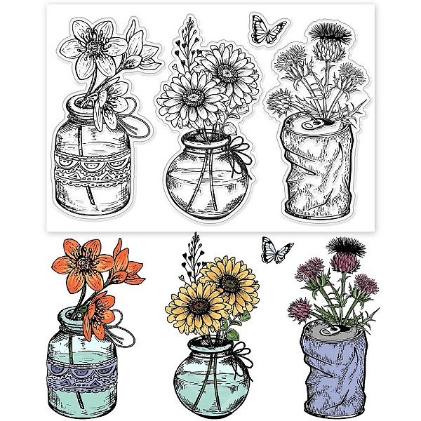 PandaHall GLOBLELAND Canned Thistle Background Clear Stamps Canned Thistle Decorative Clear Stamps Silicone Clear Stamps for Card Making...
PandaHall GLOBLELAND Canned Thistle Background Clear Stamps Canned Thistle Decorative Clear Stamps Silicone Clear Stamps for Card Making...