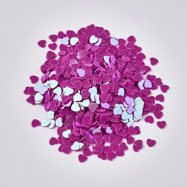 PandaHall Ornament Accessories Plastic Paillette/Sequins Beads, No Hole/Undrilled Beads, Heart, Purple, 2.7x3x0.3mm, about 173075pcs/pound...
PandaHall Ornament Accessories Plastic Paillette/Sequins Beads, No Hole/Undrilled Beads, Heart, Purple, 2.7x3x0.3mm, about 173075pcs/pound...