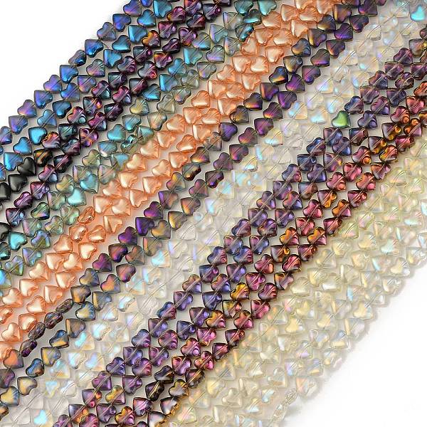PandaHall Electroplate Transparent Glass Beads Strands, Heart, Mixed Color, 8x8x4mm, Hole: 0.8mm, about 87pcs/strand, 25.20 inch(64cm) Glass..., Multicolor
PandaHall Electroplate Transparent Glass Beads Strands, Heart, Mixed Color, 8x8x4mm, Hole: 0.8mm, about 87pcs/strand, 25.20 inch(64cm) Glass..., Multicolor