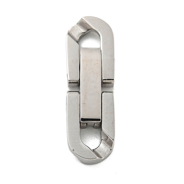 PandaHall 304 Stainless Steel Fold Over Clasps, for Bracelet Necklace Making, Stainless Steel Color, 18x6.5x3.5mm, Hole: 2.5mm 304 Stainless...
PandaHall 304 Stainless Steel Fold Over Clasps, for Bracelet Necklace Making, Stainless Steel Color, 18x6.5x3.5mm, Hole: 2.5mm 304 Stainless...