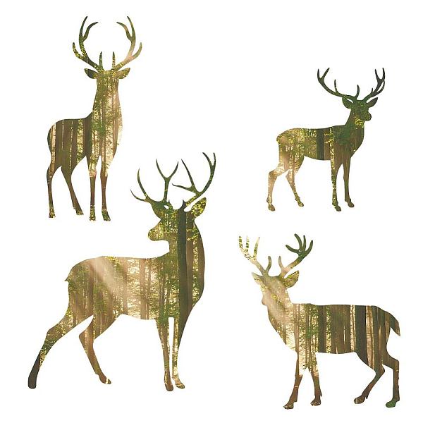 PandaHall SUPERDANT Forest Deer Silhouette Wall Stickers Animal Wall Decal Woodland Theme Nature Vinyl Wall Stickers Bedroom Livingroom Wall...
PandaHall SUPERDANT Forest Deer Silhouette Wall Stickers Animal Wall Decal Woodland Theme Nature Vinyl Wall Stickers Bedroom Livingroom Wall...