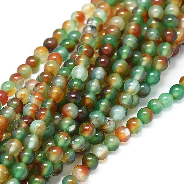 PandaHall Natural Peacock Agate Beads Strands, Two Tone, Dyed & Heated, Round, 6~6.5mm, Hole: 0.7mm, about 65 pcs/Strand, 14.96 inch(38 cm)...
PandaHall Natural Peacock Agate Beads Strands, Two Tone, Dyed & Heated, Round, 6~6.5mm, Hole: 0.7mm, about 65 pcs/Strand, 14.96 inch(38 cm)...