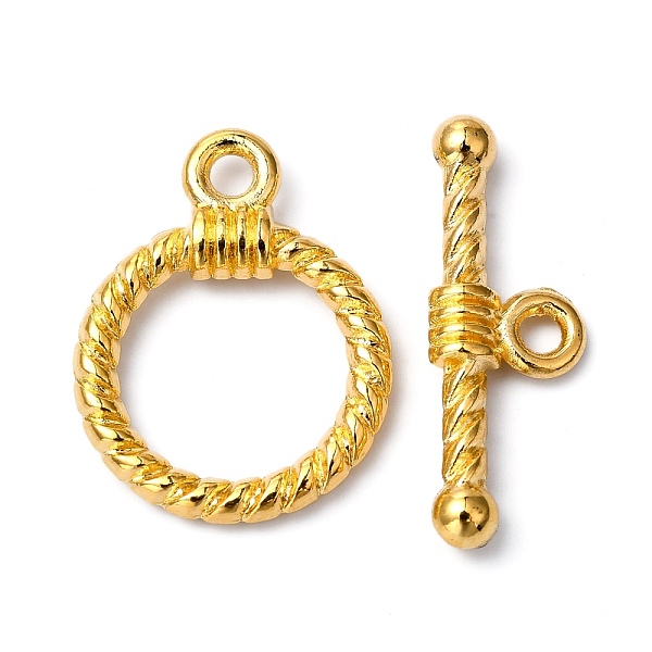 PandaHall Tibetan Style Toggle Clasps, Lead Free & Cadmium Free & Nickel Free, Ring, Golden, Ring: 19x14x3mm, Hole: 2mm, Bar: 20x8x3mm, Hole...
PandaHall Tibetan Style Toggle Clasps, Lead Free & Cadmium Free & Nickel Free, Ring, Golden, Ring: 19x14x3mm, Hole: 2mm, Bar: 20x8x3mm, Hole...