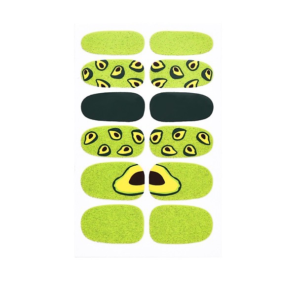 PandaHall Avocados & Strawberries & Flowers Full Cover Nail Art Stickers, Glitter Powder Decals, Self Adhesive, for Nail Tips Decorations...
PandaHall Avocados & Strawberries & Flowers Full Cover Nail Art Stickers, Glitter Powder Decals, Self Adhesive, for Nail Tips Decorations...