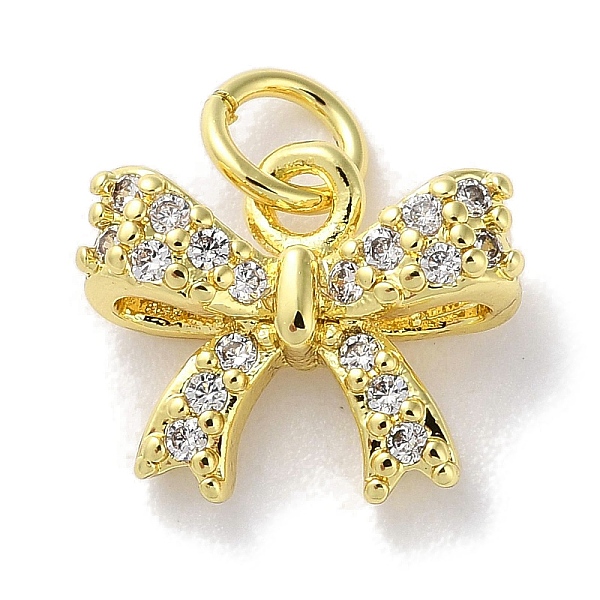 PandaHall Rack Plating Brass Micro Pave Clear Cubic Zirconia Pendants, Long-Lasting Plated, Lead Free & Cadmium Free, Bowknot, Real 18K Gold...
PandaHall Rack Plating Brass Micro Pave Clear Cubic Zirconia Pendants, Long-Lasting Plated, Lead Free & Cadmium Free, Bowknot, Real 18K Gold...