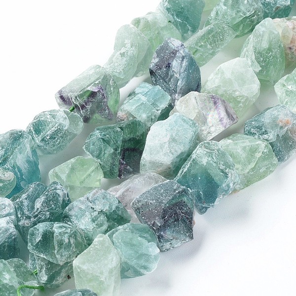 PandaHall Raw Rough Natural Fluorite Beads Strands, Nuggets, 15~20x14~18x10~14mm, Hole: 1mm, about 25pcs/strand, 14.9 inch(38cm) Fluorite...
PandaHall Raw Rough Natural Fluorite Beads Strands, Nuggets, 15~20x14~18x10~14mm, Hole: 1mm, about 25pcs/strand, 14.9 inch(38cm) Fluorite...