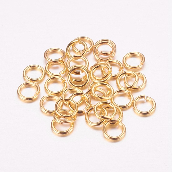 PandaHall Eco-Friendly Brass Jump Rings, Open Jump Rings, Cadmium Free & Lead Free, Golden, 5x0.8mm, 20 Gauge, Inner Diameter: 3.4mm, Hole...
PandaHall Eco-Friendly Brass Jump Rings, Open Jump Rings, Cadmium Free & Lead Free, Golden, 5x0.8mm, 20 Gauge, Inner Diameter: 3.4mm, Hole...