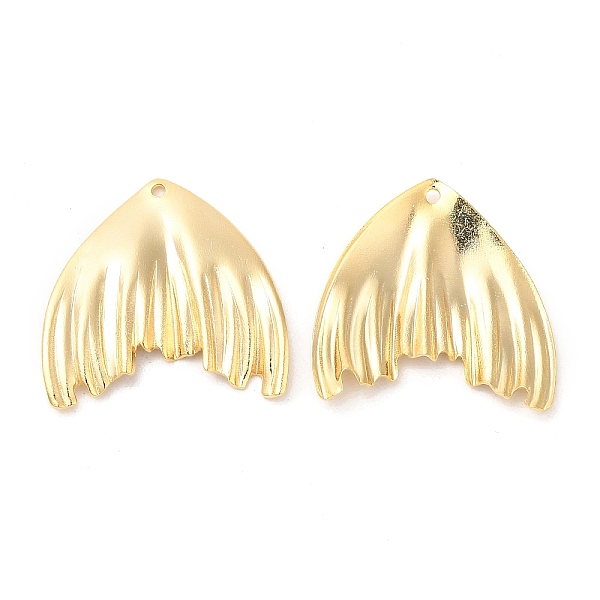 PandaHall Rack Plating Brass Filigree Pendants, Cadmium Free & Lead Free, Fishtail Charm, Real 24K Gold Plated, 23x23x1mm, Hole: 1.2mm Brass...
PandaHall Rack Plating Brass Filigree Pendants, Cadmium Free & Lead Free, Fishtail Charm, Real 24K Gold Plated, 23x23x1mm, Hole: 1.2mm Brass...