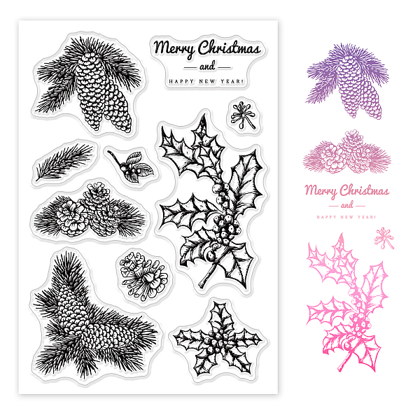 PandaHall PVC Plastic Stamps, for DIY Scrapbooking, Photo Album Decorative, Cards Making, Stamp Sheets, Christmas Themed Pattern...
PandaHall PVC Plastic Stamps, for DIY Scrapbooking, Photo Album Decorative, Cards Making, Stamp Sheets, Christmas Themed Pattern...