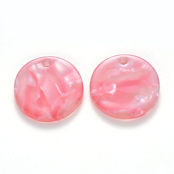 PandaHall Cellulose Acetate(Resin) Pendants, Flat Round, Light Coral, 17x3mm, Hole: 1.2mm Cellulose Acetate Flat Round Red
PandaHall Cellulose Acetate(Resin) Pendants, Flat Round, Light Coral, 17x3mm, Hole: 1.2mm Cellulose Acetate Flat Round Red
